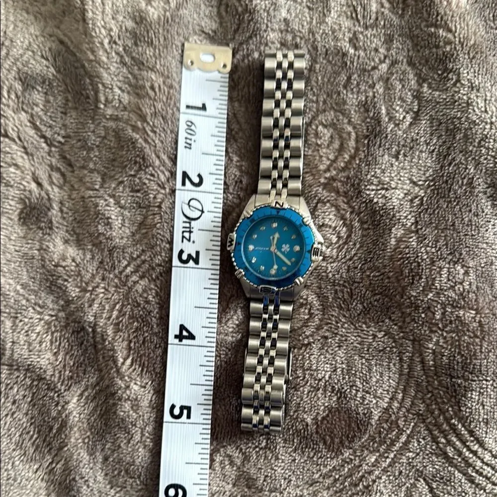 Clove Silver Blue Stainless Steel Watch